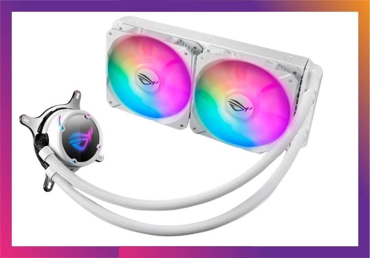 ASUS ROG Strix RGB White AIO Liquid Cooler