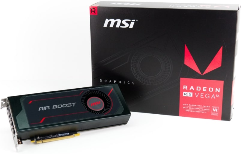 3-MSI VIDEO CARD RADEON RX VEGA 56 AIR BOOST 8G OC